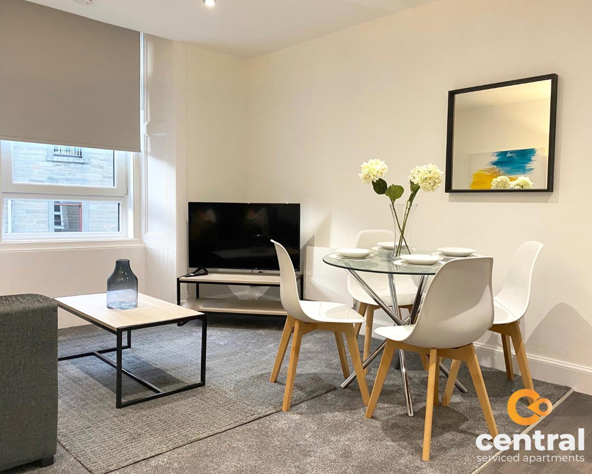 Central Serviced Apartments - Modern 1 Bedroom - Free Street Parking - Close To University Of Dundee - Weekly-Monthly Stay Offers - Wi-Fi - Student Relocation Or Temporary Stay Favourite エクステリア 写真