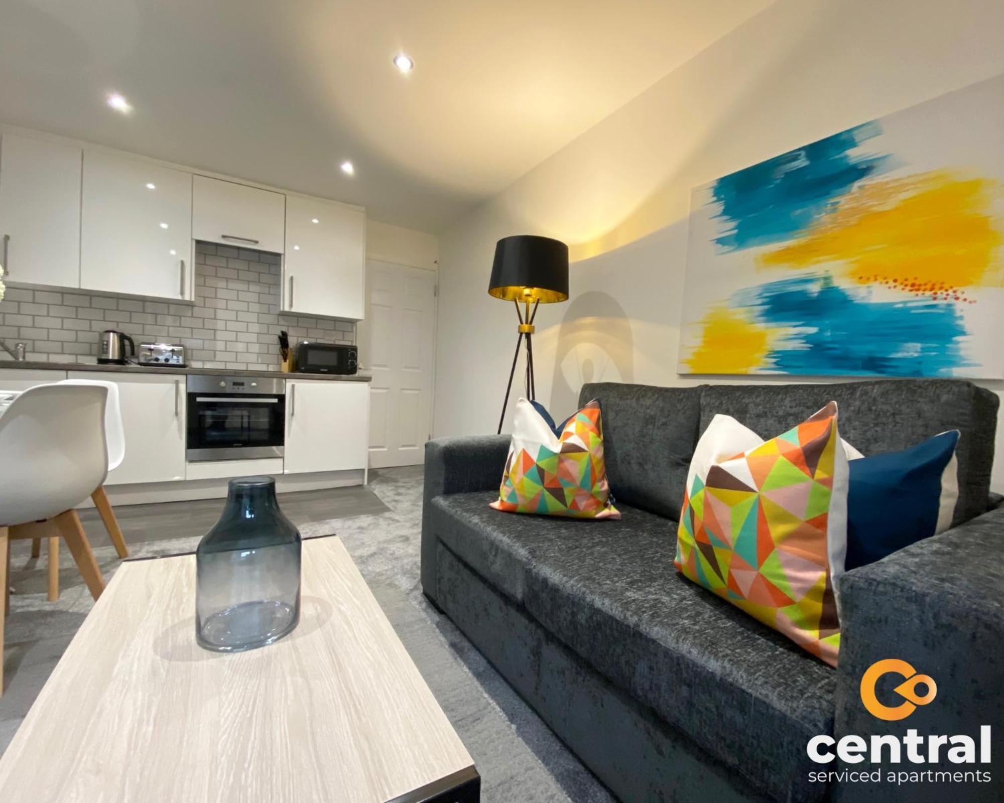 Central Serviced Apartments - Modern 1 Bedroom - Free Street Parking - Close To University Of Dundee - Weekly-Monthly Stay Offers - Wi-Fi - Student Relocation Or Temporary Stay Favourite エクステリア 写真