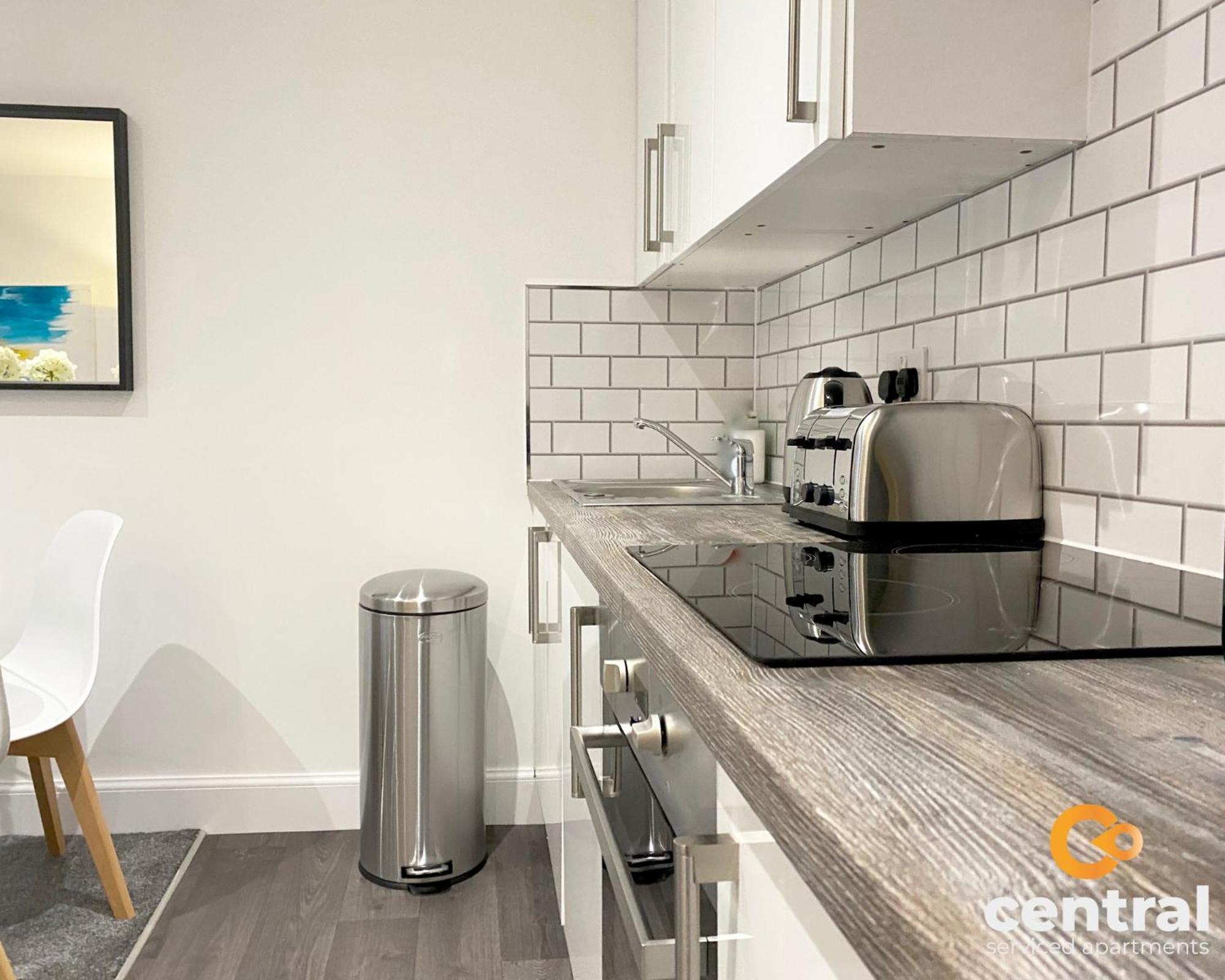 Central Serviced Apartments - Modern 1 Bedroom - Free Street Parking - Close To University Of Dundee - Weekly-Monthly Stay Offers - Wi-Fi - Student Relocation Or Temporary Stay Favourite エクステリア 写真